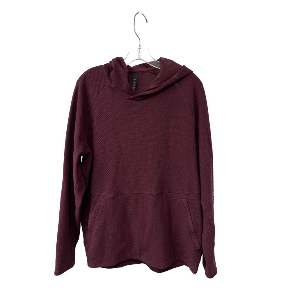 Lululemon At Ease Hoodie Naturally Breathable Men’s Size L Cassis CSSI 33762